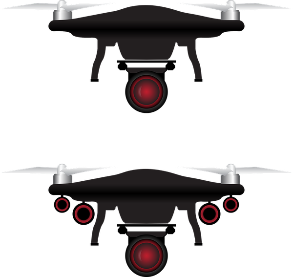 drony sportowe